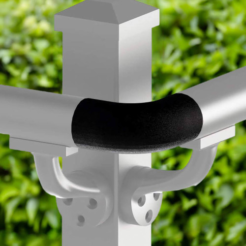 Aluminum Secondary Handrail 90 Degree Corner